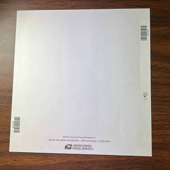 Collectible Charlie Brown Snoopy Charles Schulz centennial 2022 Forever stamps - Picture 5 of 5